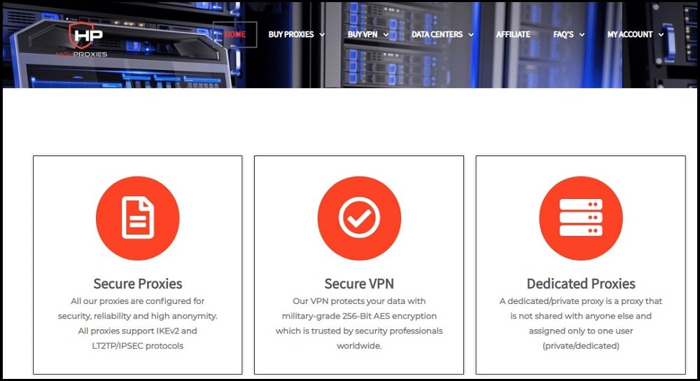 High Proxies Static IPs