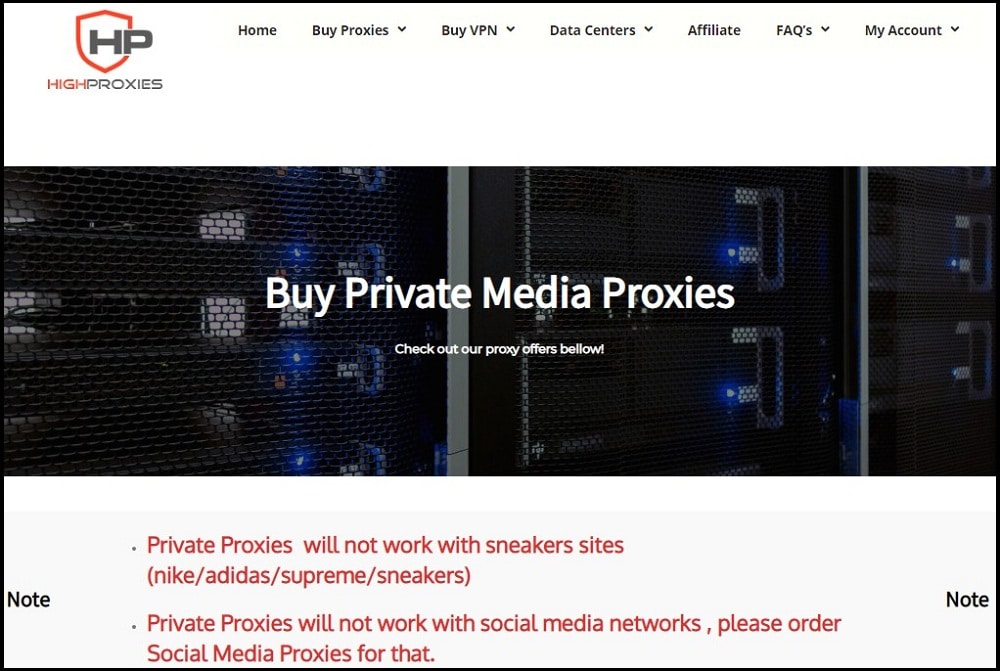 High Proxies for Private Proxies