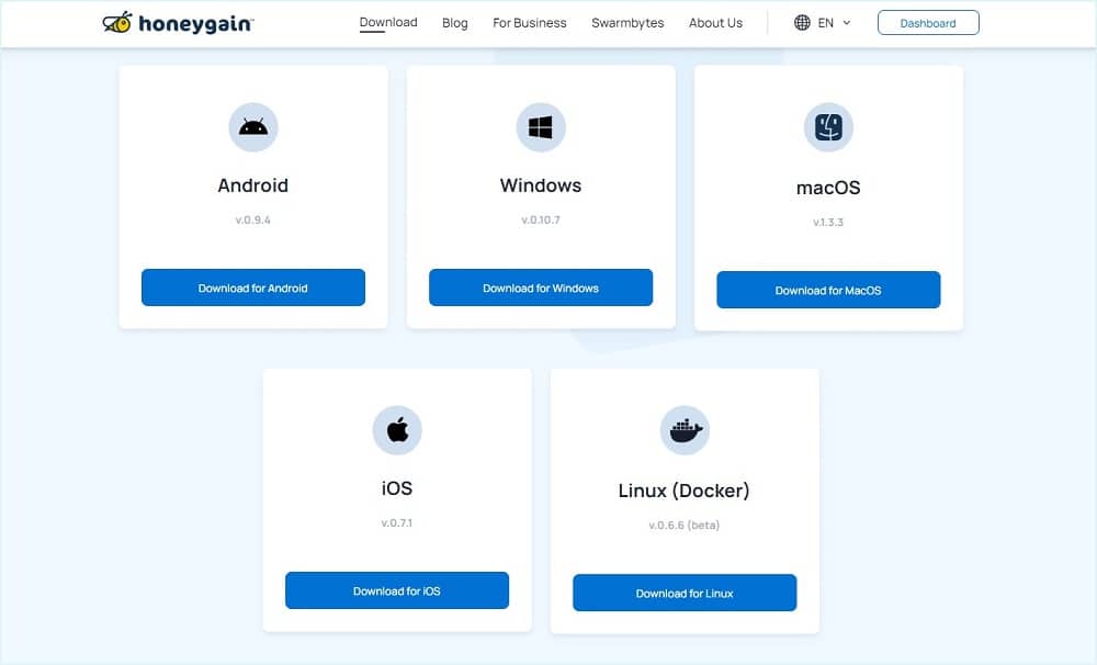 Honeygain Platform Support