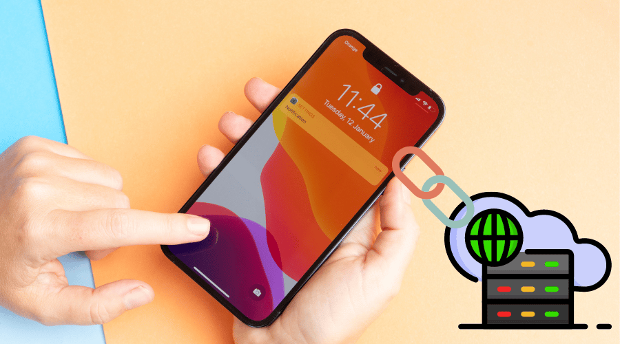 How do you connect the 911 S5 Proxy to iPhone