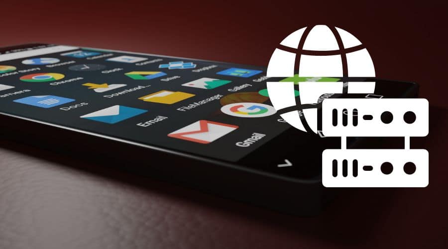 How do you set up your proxy connection on your Android Phone