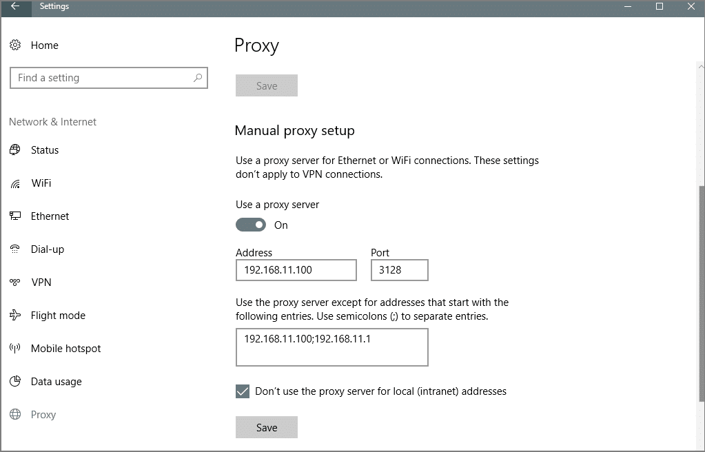 How to Find Proxy Server Address and Port