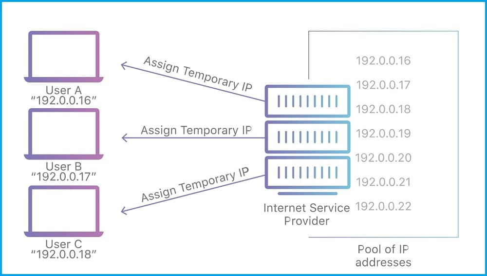 IP address assignment