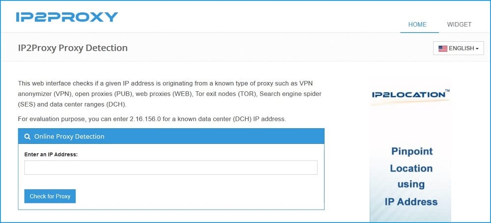 IP2Proxy Proxy Detection