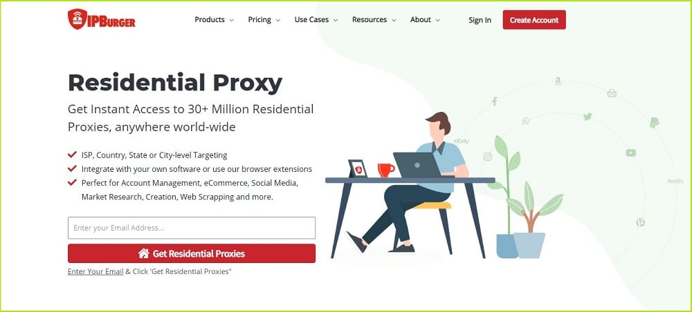 IPBurger Static Residential Provider