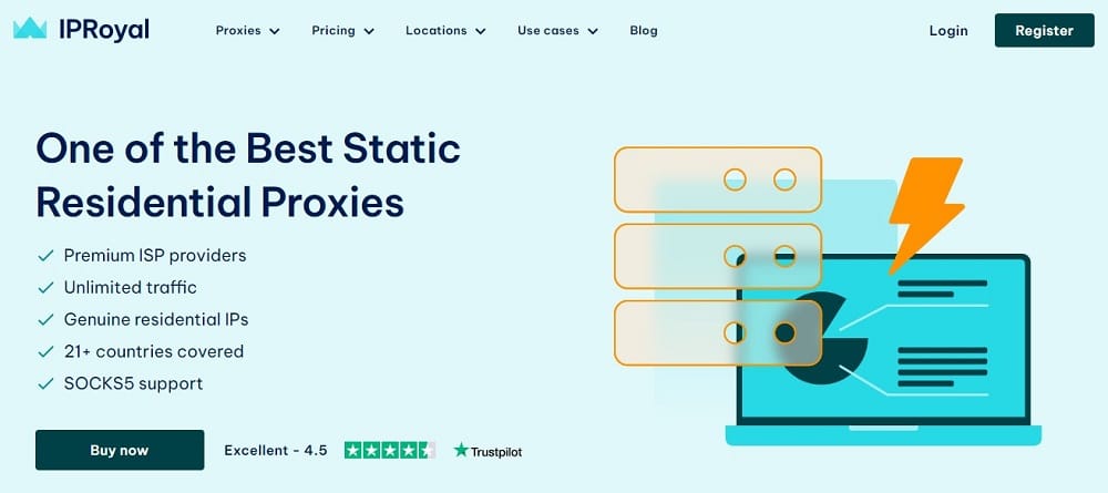 IPRoyal Residential Proxies Overview