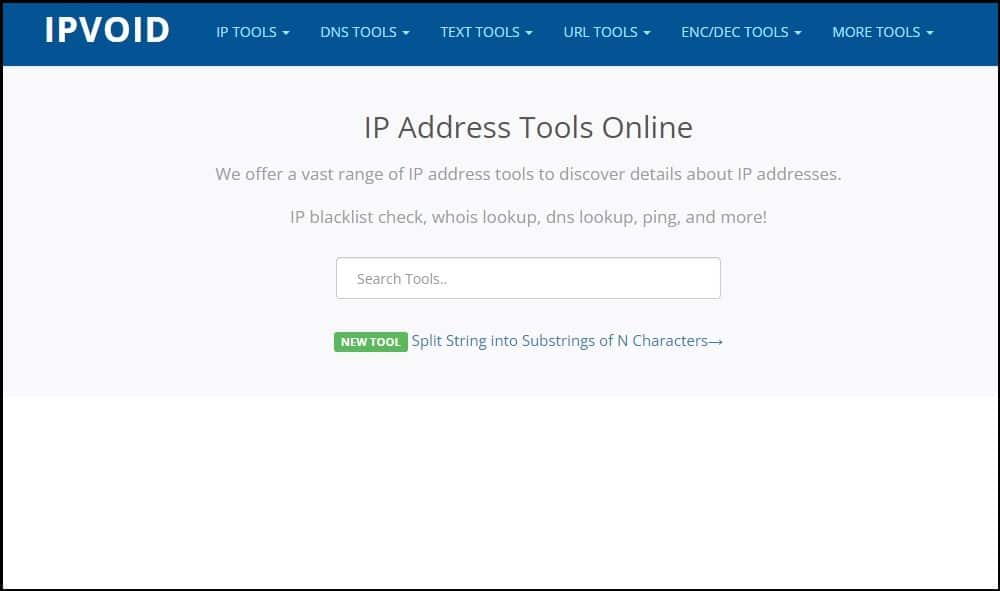 IPVoid Overview