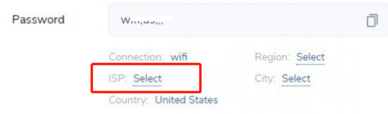 ISP targeted