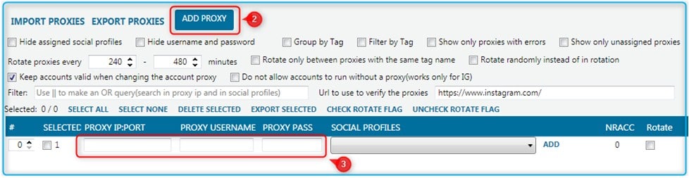 Import Proxy