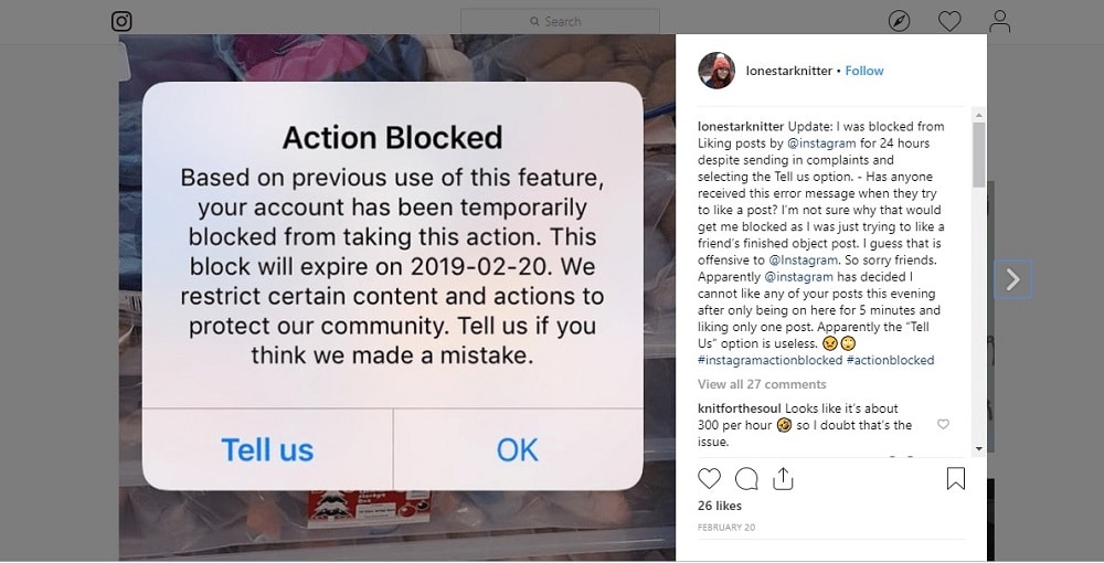 Instagram Blocks