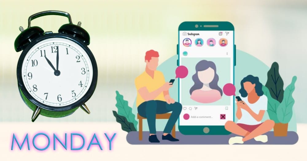 best time to post on Instagram on Monday