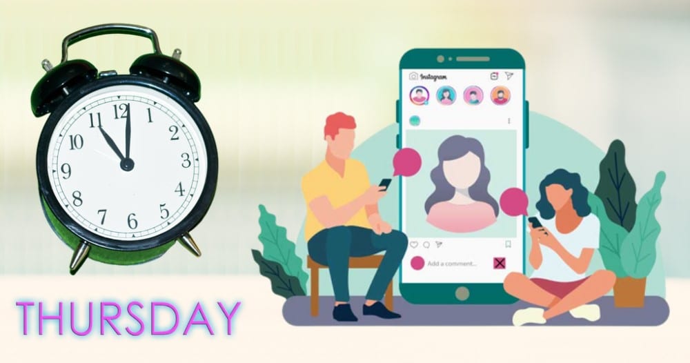best time to post on Instagram on Thursday