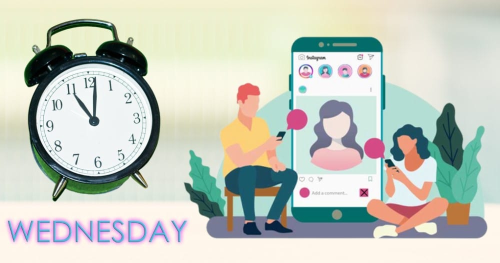 best time to post on Instagram on Wednesday