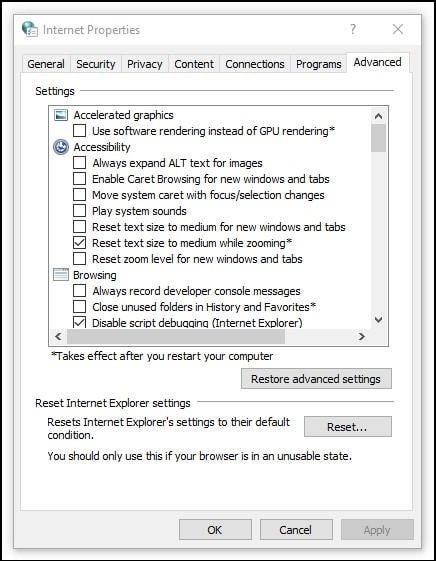Internet Properties