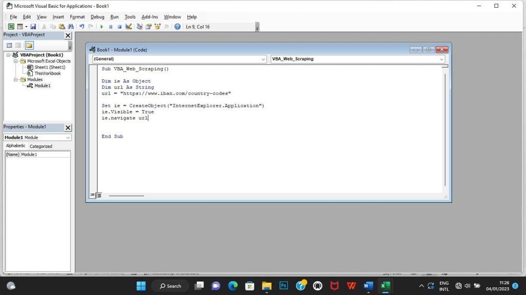 InternetExplorer Application Coding