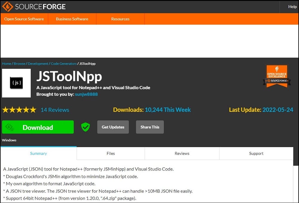 JSTooL Npp overview