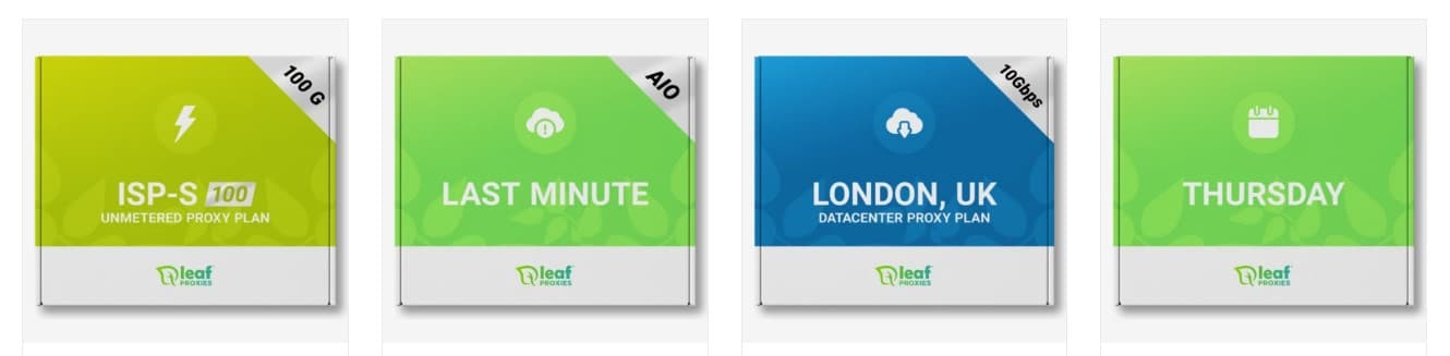 Leaf Proxies Special Pools for Sneaker Copping