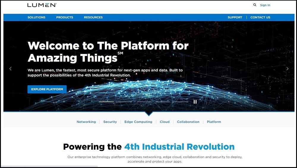 Level3 Homepage