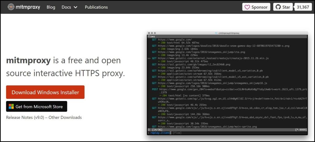 MITMproxy