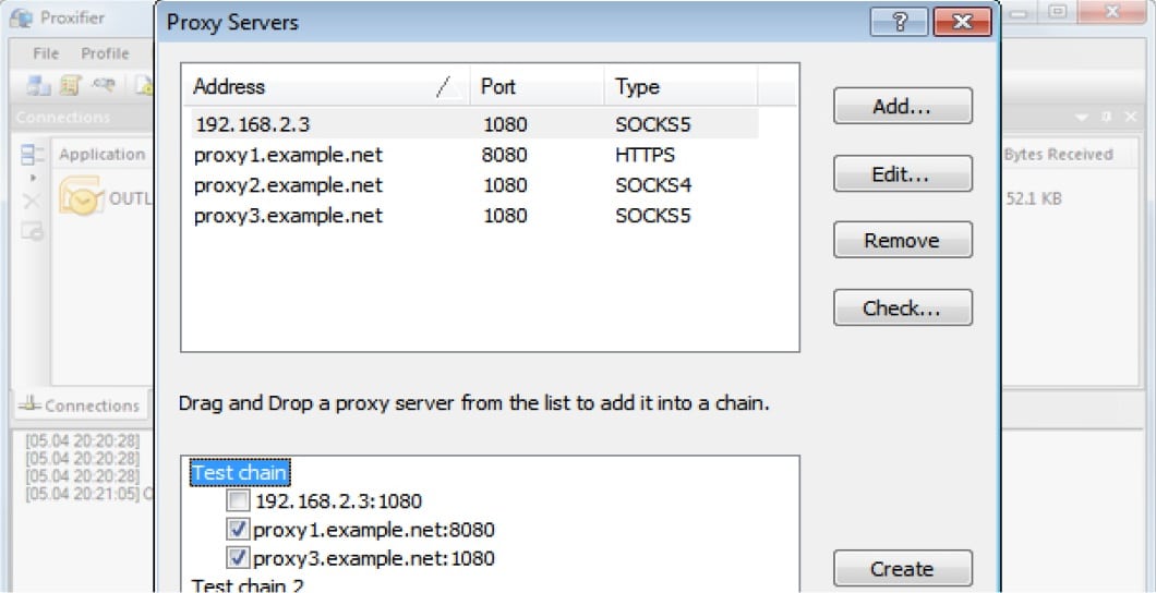 Make Proxy Chains