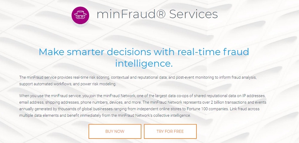 MaxmindminFraud