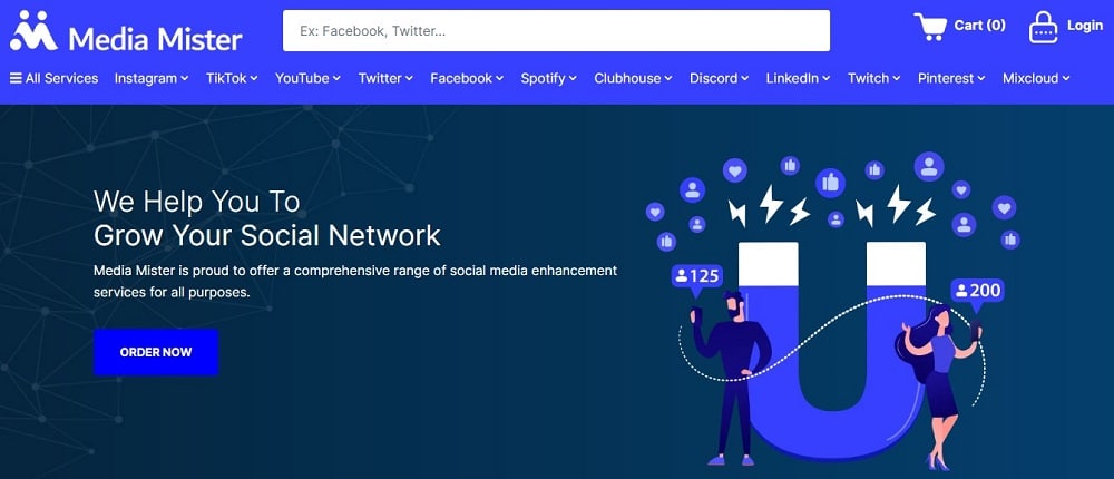 Media Mister Homepage