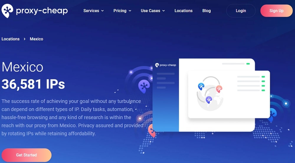 Mexico Proxy IP for Proxy Cheap