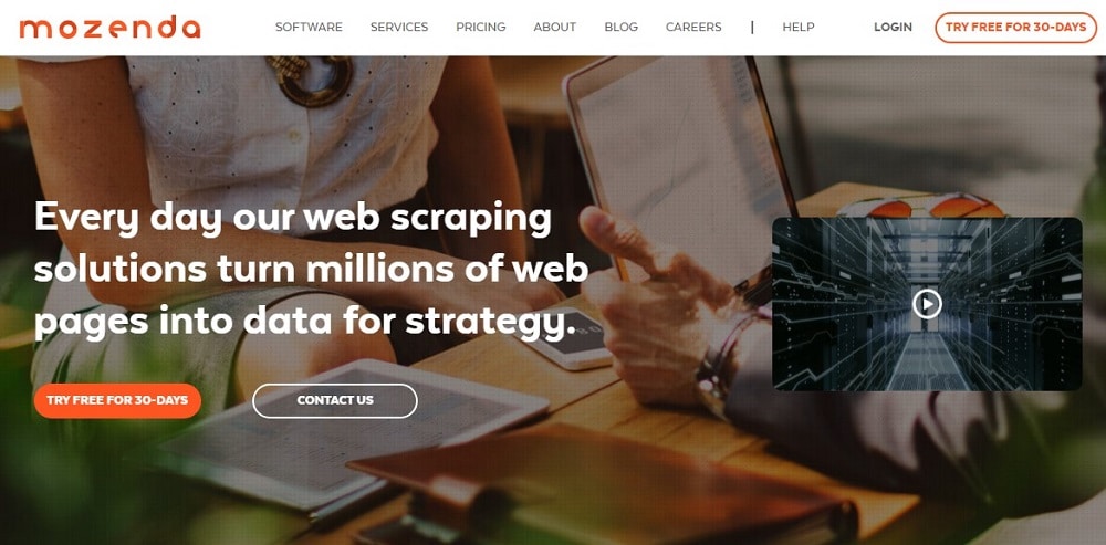 Mozenda with Dexi Alternatives