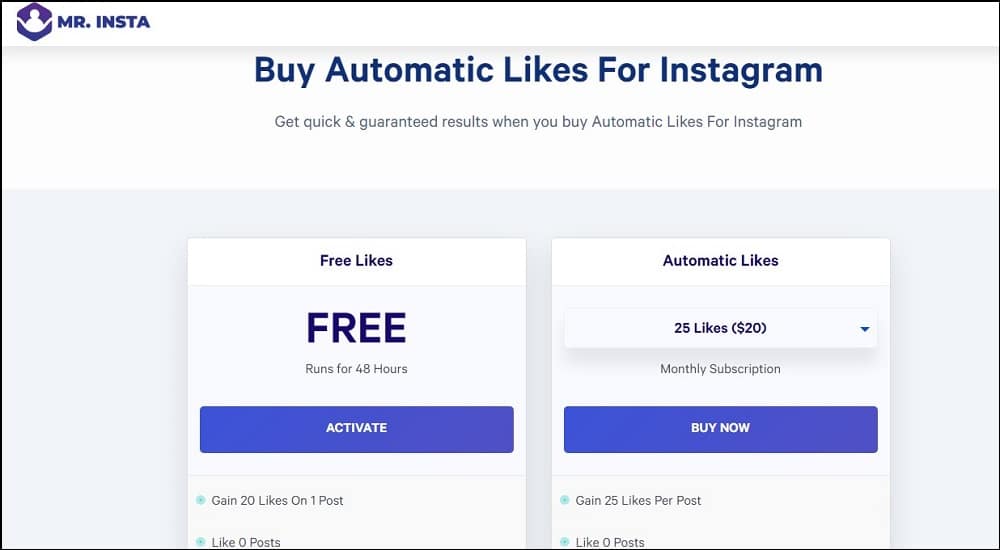 Mr Insta Auto Liker App as a AutoLikes