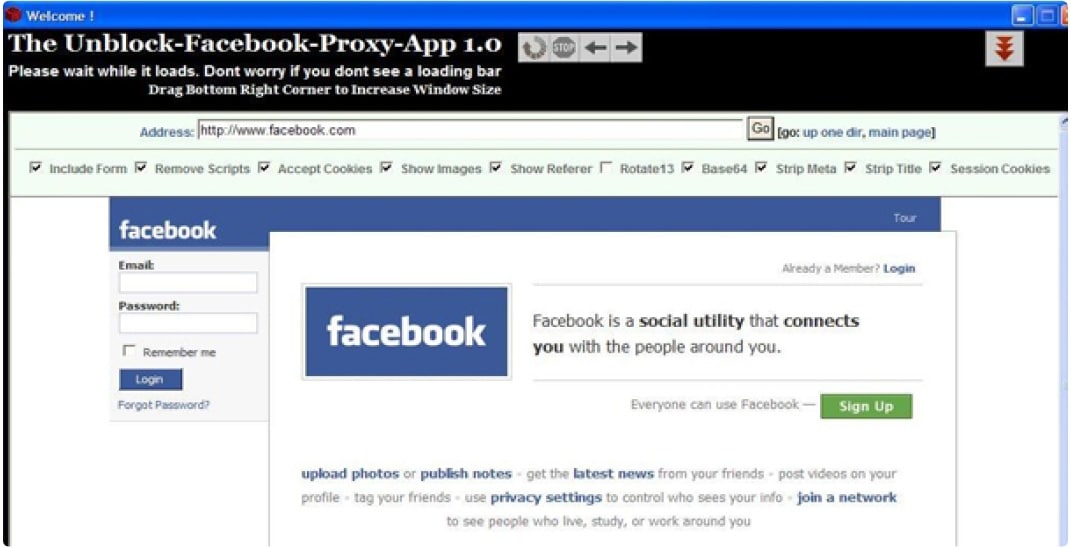Multiple Facebook pages