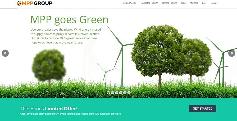 My Private Proxy Homepage
