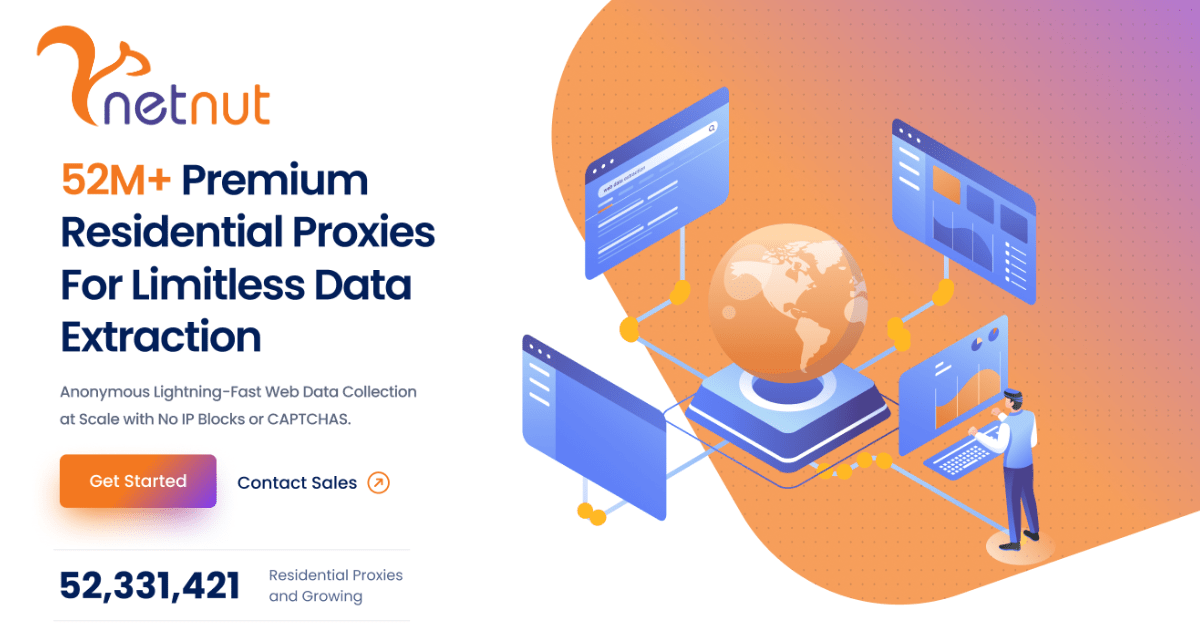 NetNut residential proxies