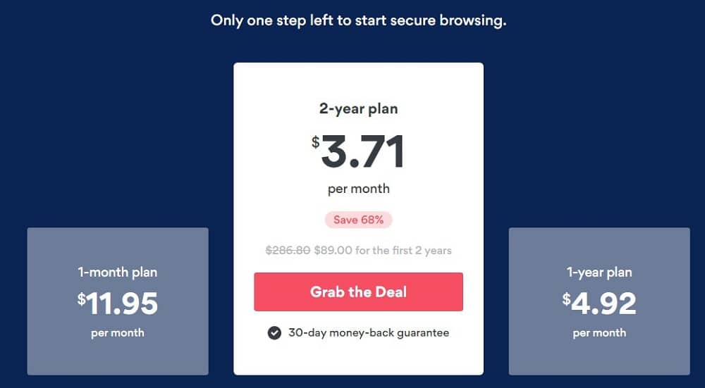 NordVPN Pricing
