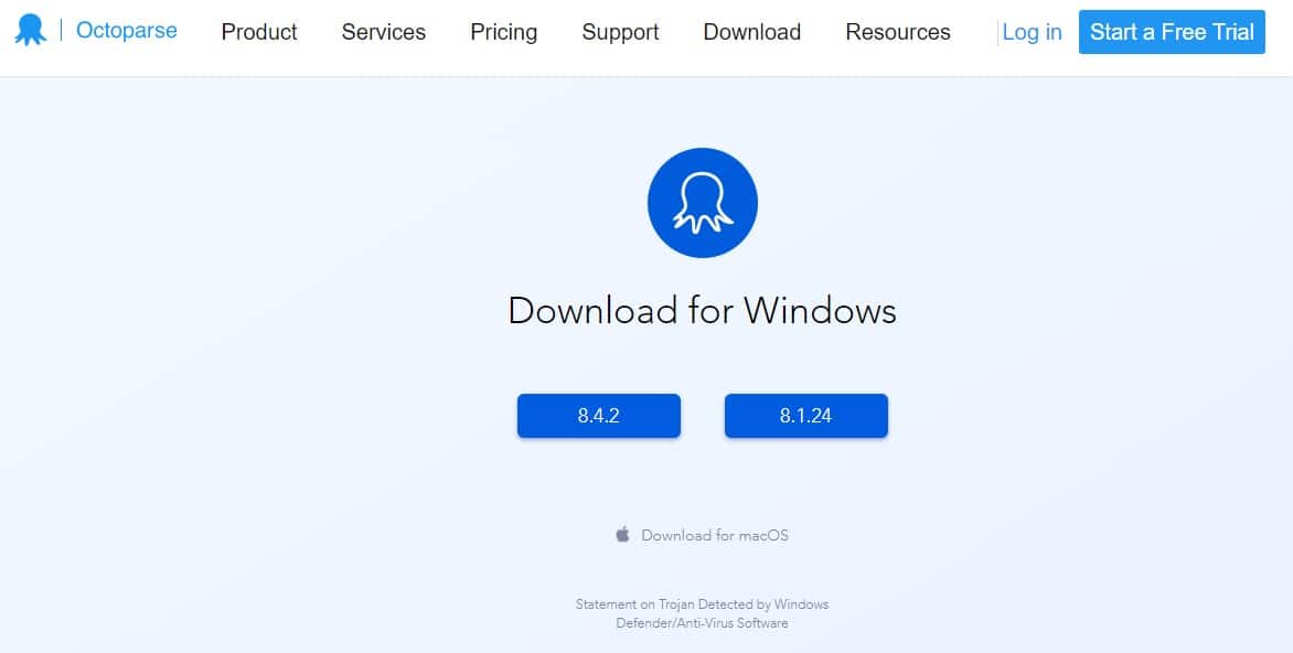 Octoparse platform