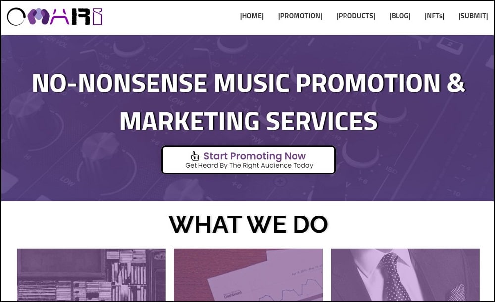 Omari MC Homepage