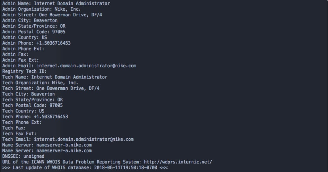 On-site Internet Domain Administrator