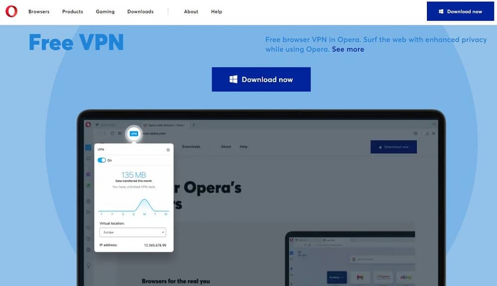 Opera Browser Homepage