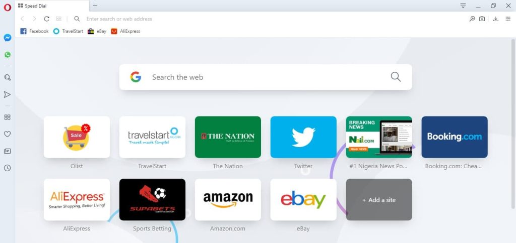 Opera Proxy Settings