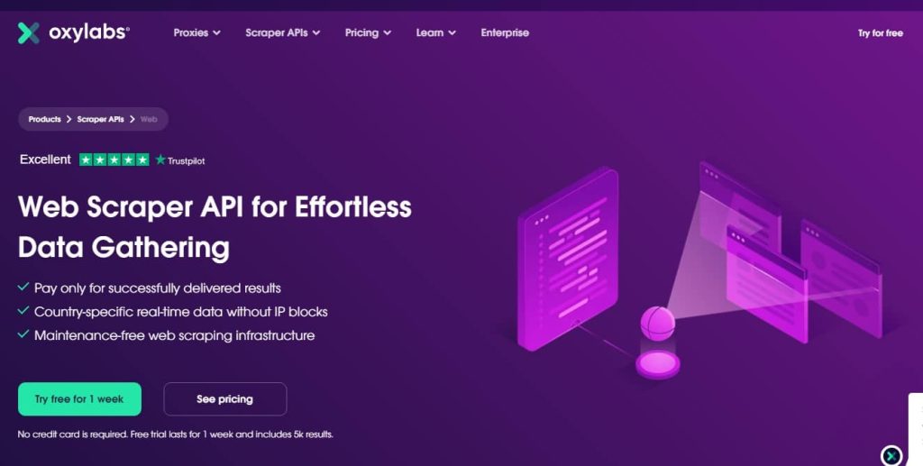 Oxylabs Scraper API
