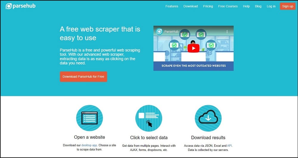 ParseHub for OnlyFans Scraper