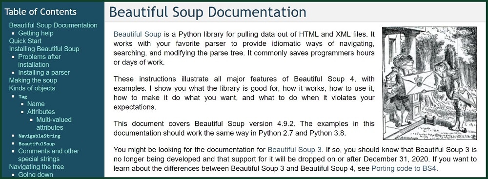Parsing Response with BeautifulSoup