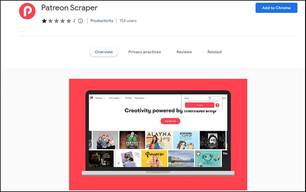 Patreon Scraper Overview