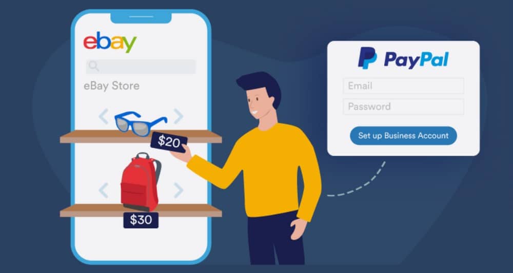 PayPal account for ebay