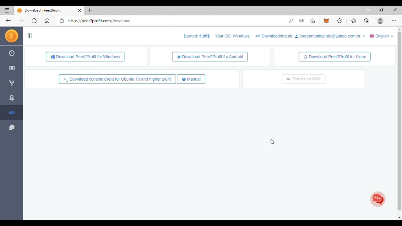 Peer2Profit Platform Support