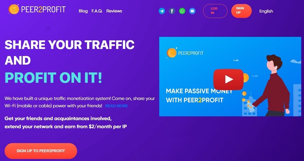 Peer2Profit overview