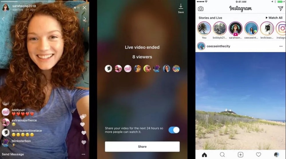 Post Instagram Stories
