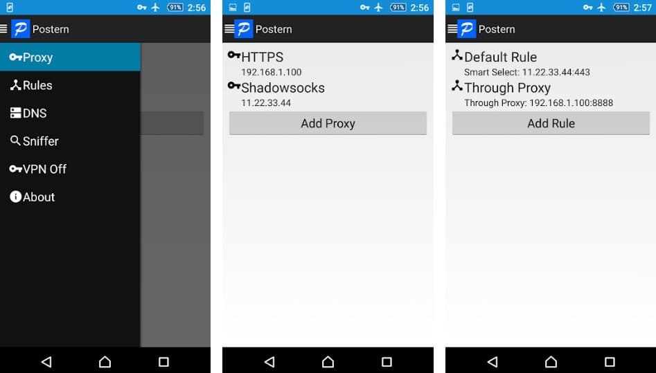 Postern Proxy Client