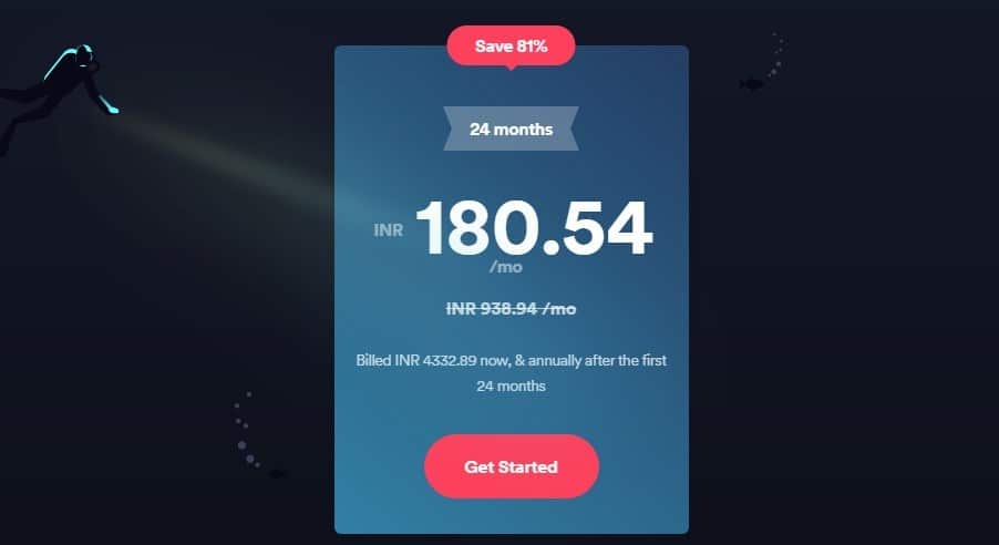 Pricing of Surfshark VPN