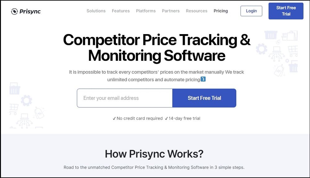 Prisync overview