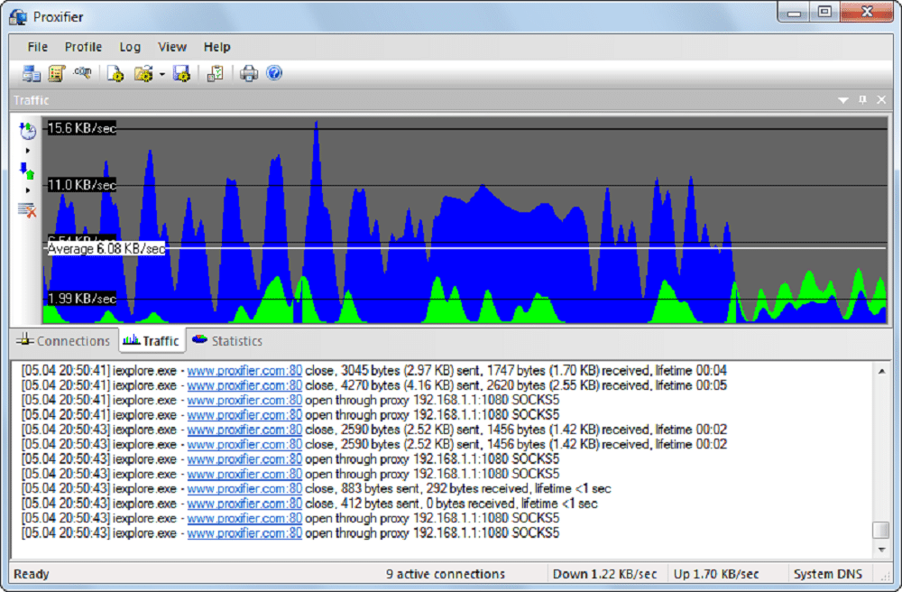 Proxifier software